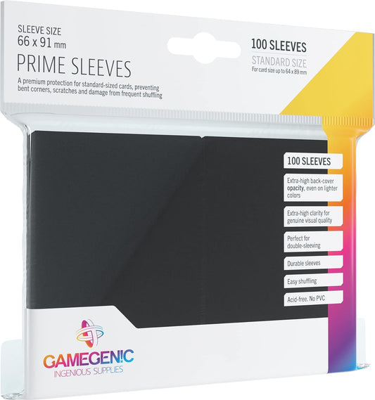 Prime Sleeves: Black