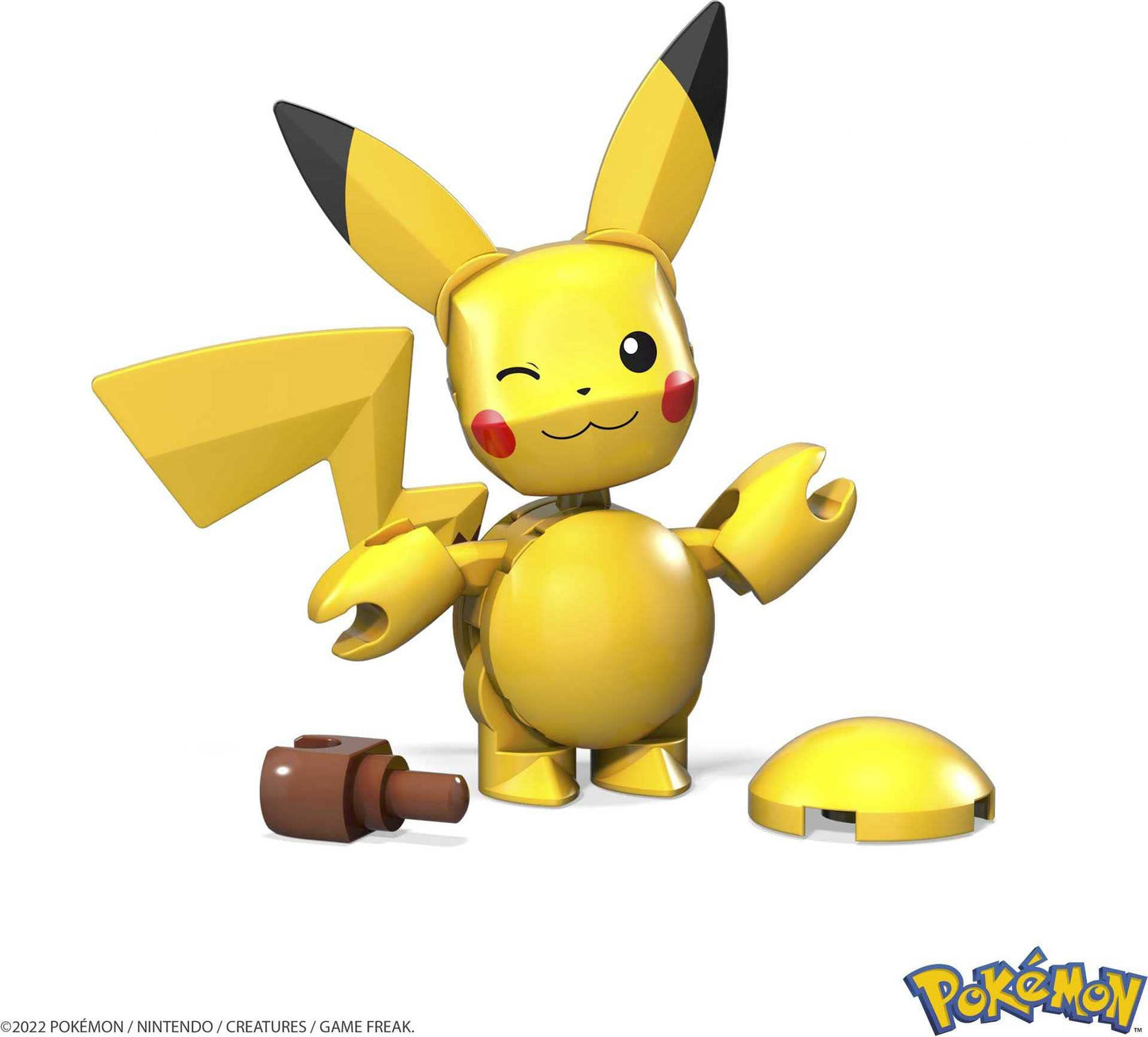 Mega Construx Pokemon Pikachu Construction Set, Building Toys for Kids [Amazon Exclusive]