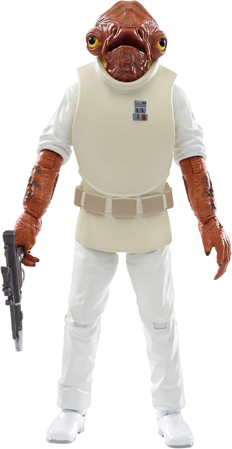 STAR WARS The Black Series Admiral Ackbar Toy 6-Inch-Scale Return of The Jedi Collectible Action Figure, Kids Ages 4 and Up