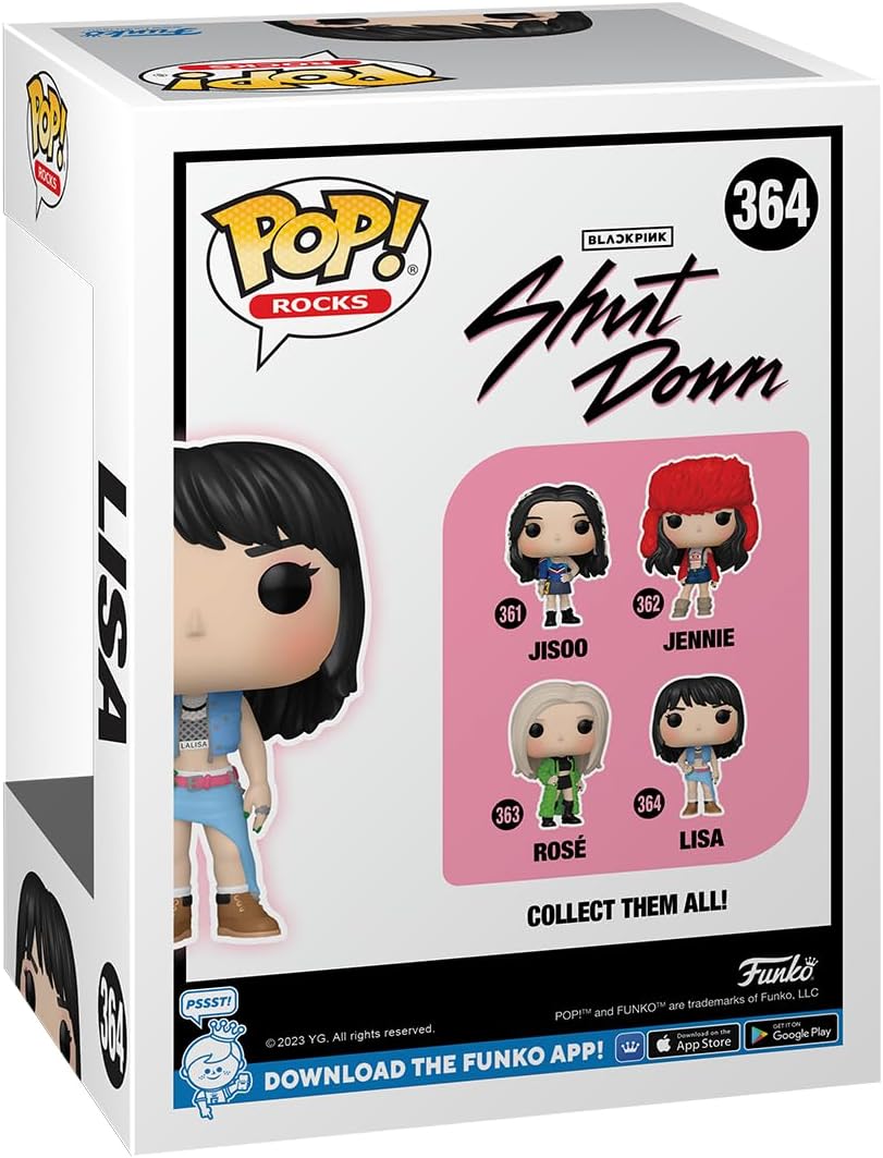 Funko POP! Rocks: Blackpink - Lisa - Blackpink - Collectable Vinyl Figure - Gift Idea - Official Merchandise - for Kids & Adults - Music Fans - Model Figure for Collectors and Display