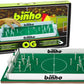 Binho Board OG Board Game - 2-Player Fast-Paced Finger Flicker Pinball Family Board Games - Portable Tabletop Sports Game Set for Any Occasion