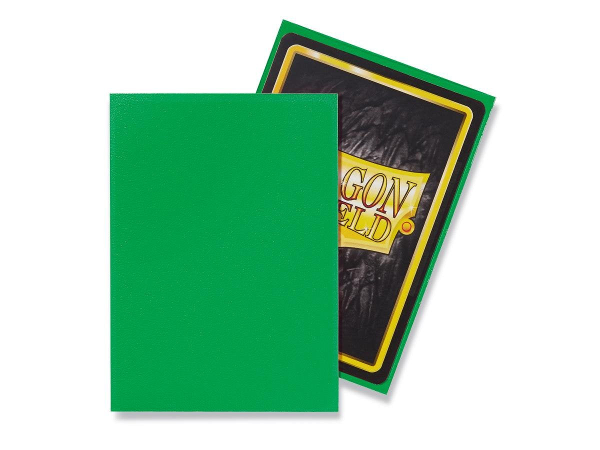 2 Packs Dragon Shield Matte 60 ct Apple Green Standard Size Card Sleeves Individual Pack