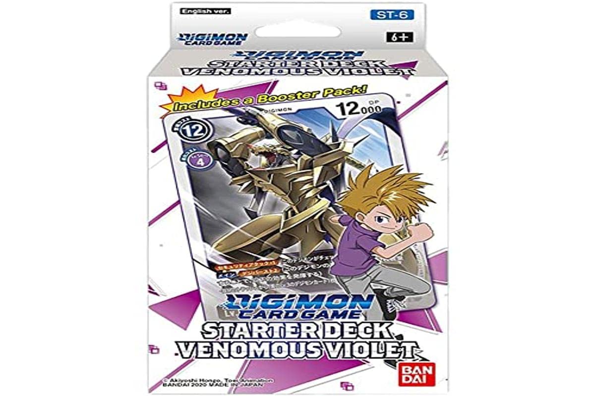 Digimon Card Game Starter Deck: Venomous Violet