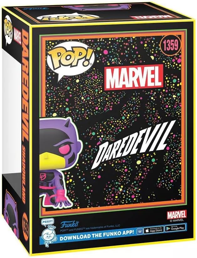 Funko Marvel Daredevil Shadowland Pop! Bobblehead Figure - Blacklight Limited Edition Exclusive