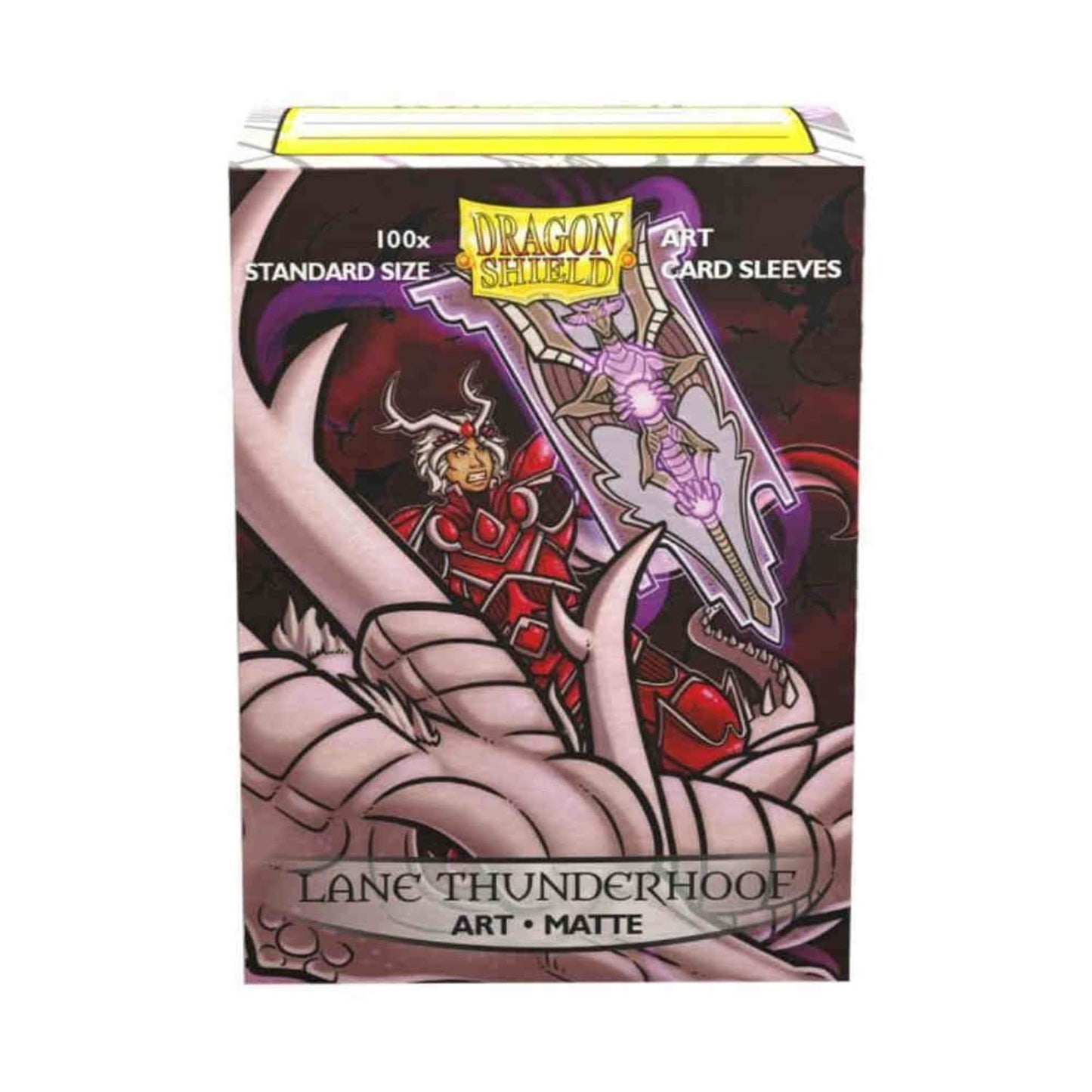 Arcane Tinmen Sleeves: Dragon Shield Limited Edition Matte Art: Lane Thunderhoof Portrait (100)