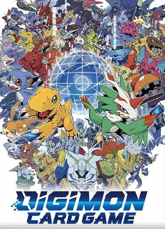 Digimon Card Game Official Sleeves - Digimon 5th Anniversary Card Sleeves 2025 (60-Pack)