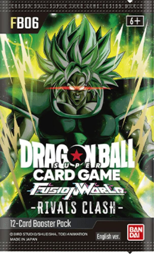 Dragon Ball Super: Fusion World Rivals Clash Sleeved Booster Pack (FB06) - 12 Cards