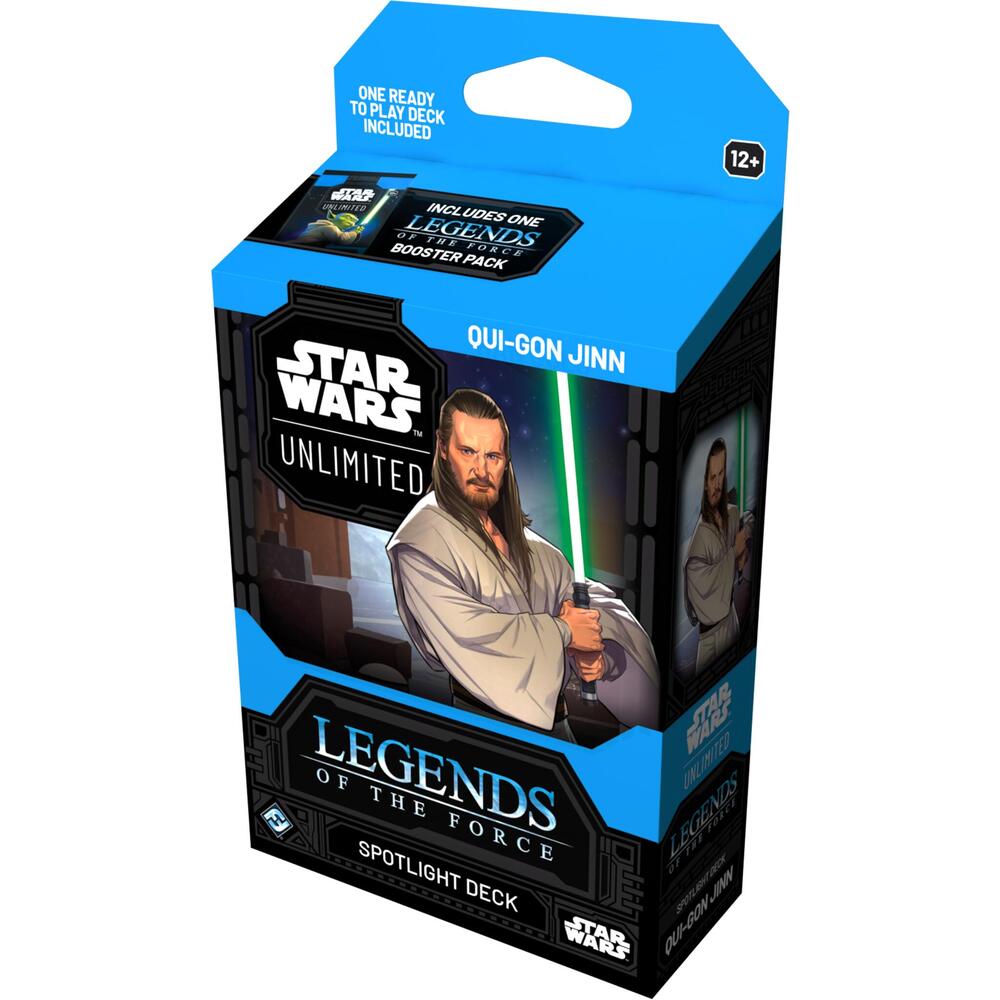 Star Wars: Unlimited TCG Legends of The Force Spotlight Deck Display - 6 Pre-Built Decks (3 of Each) with Exclusive Cards