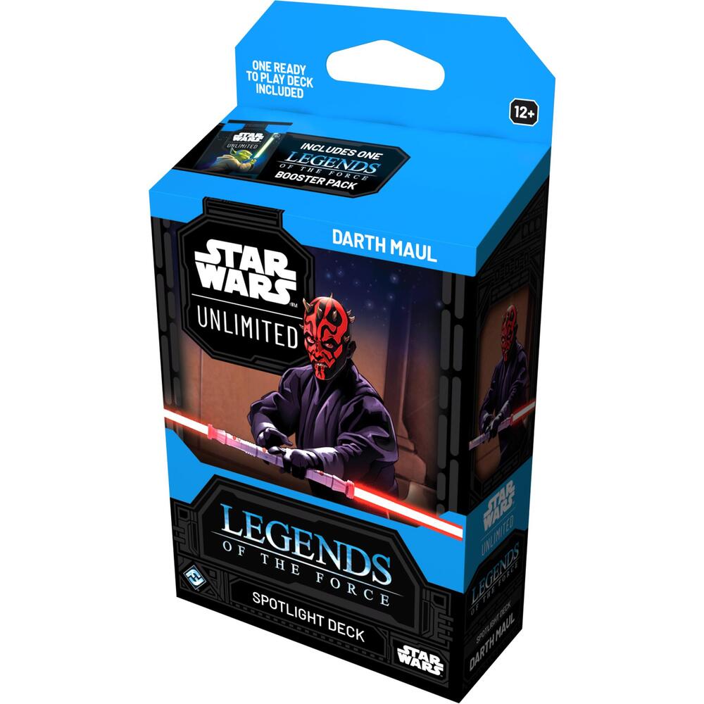 Star Wars: Unlimited TCG Legends of The Force Spotlight Deck Display - 6 Pre-Built Decks (3 of Each) with Exclusive Cards