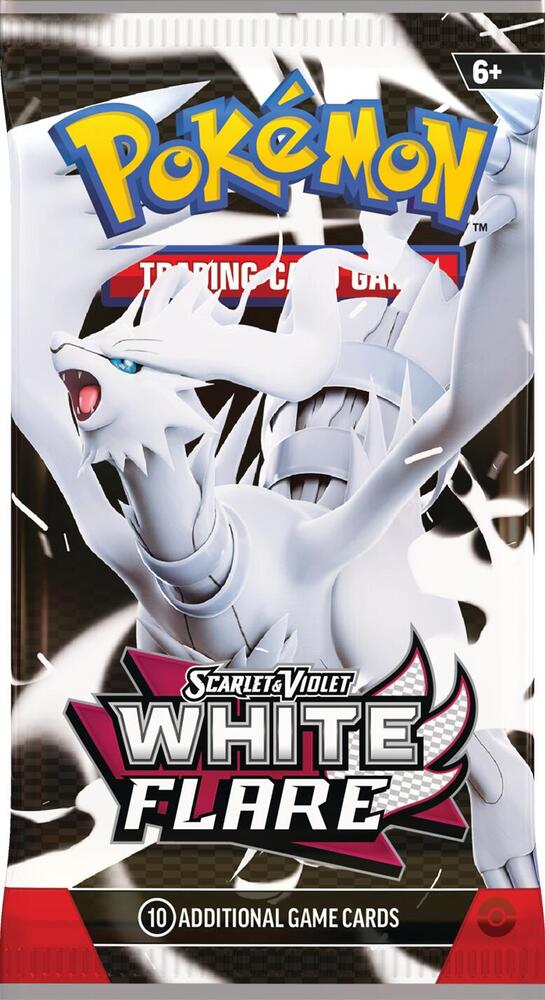 Pokemon Card Game White Flare Booster Pack - 10 Cards