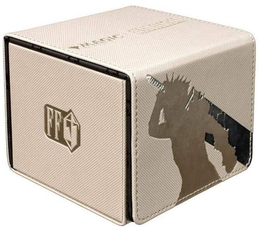 Ultra Pro - Final Fantasy x Universes Beyond Cloud, Ex-SOLDIER Premium Alcove Edge Deck Box for Magic: The Gathering | Trading Card Accessories, Collectible Card Game Gear, Fantasy Gaming Supplies