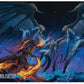 Ultra Pro Final Fantasy x Universes Beyond Ifrit vs Bahamut Holofoil Playmat for Magic: The Gathering