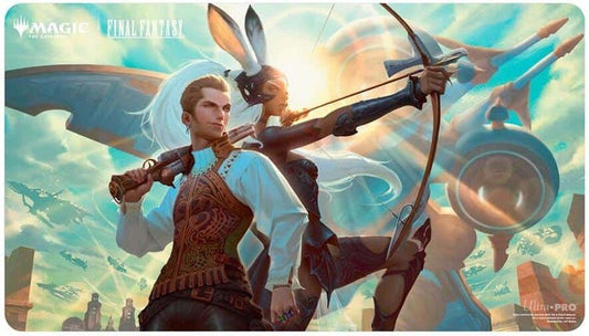 Ultra PRO - Final Fantasy x Universes Beyond Baltheir and Fran Playmat for Magic: The Gathering | Card Game Playmat, Final Fantasy Collectibles, Desk Mat Mousepad