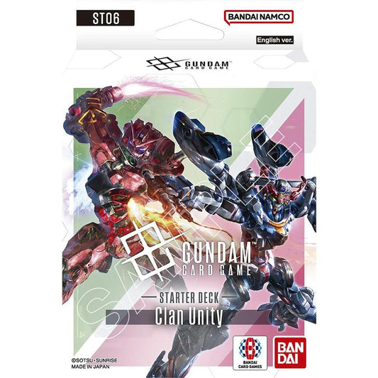 Gundam Card Game Starter Deck - Clan Unity (ST06) - 50 Cards - Presale Ships 10/24/2025