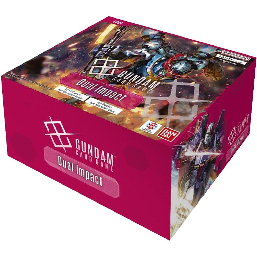 Gundam Card Game Booster Box - Dual Impact (GD02) English Version- 24 Packs
