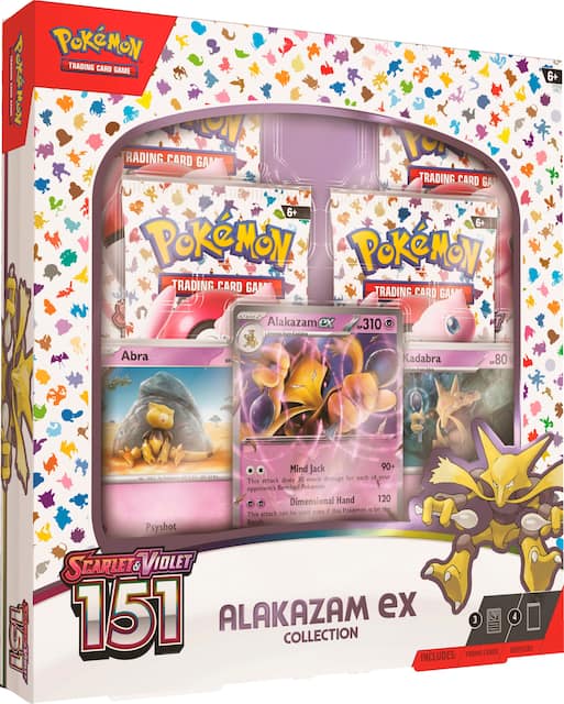Pokemon TCG Scarlet & Violet 3.5 Pokemon 151 Alakazam Ex Box