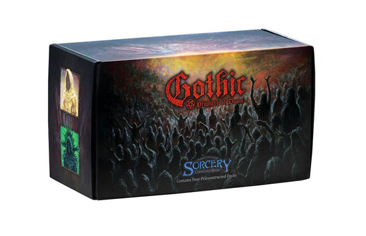 Sorcery TCG Prophets of Doom Gothic Preconstructed Deck Display (4 Preconstructed Decks)