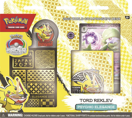 POKEMON TCG: 2023 WORLD CHAMPIONSHIP DECK: TORD REKLEV - PSYCHIC ELEGANCE