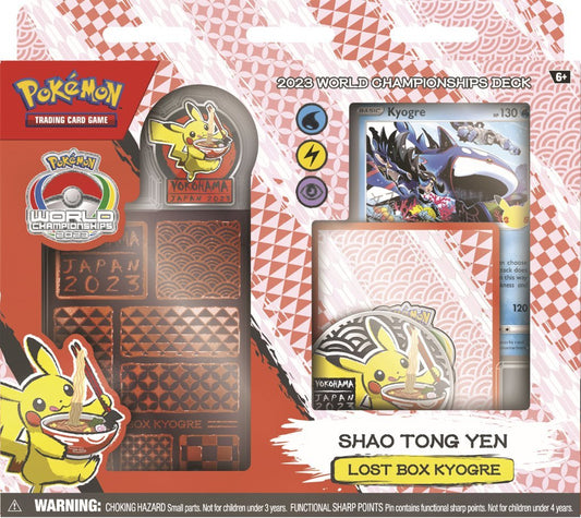 POKEMON TCG: 2023 WORLD CHAMPIONSHIP DECK: SHAO TONG YEN - LOST BOX KYOGRE