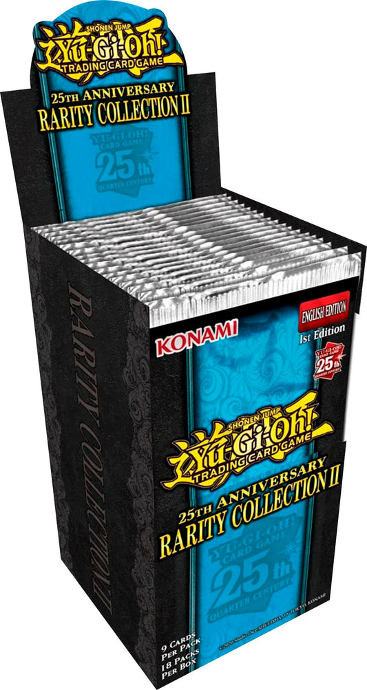 YU-GI-OH CCG: BOOSTER BOX: 25TH ANNIVERSARY: RARITY COLLECTION 2 (18 Packs)