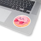 Doughnut Pinky Kiss-Cut Sticker