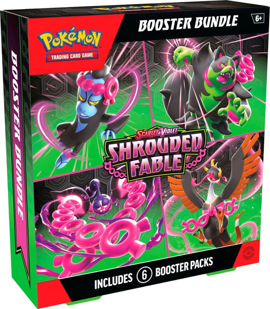 POKEMON TCG: SCARLET AND VIOLET SHROUDED FABLE BOOSTER BUNDLE PREORDER - RELEASE DATE: 09/06/2024