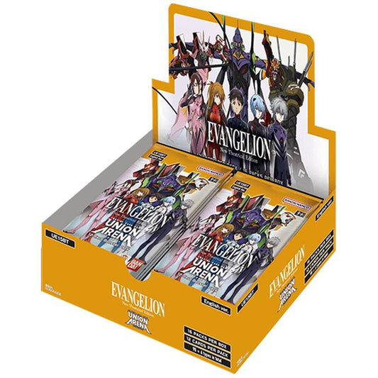 Union Arena CCG: Evangelion: New Theatrical Edition Booster Box (UE15BT) - 16 Packs - Presale Ships 01/30/2026
