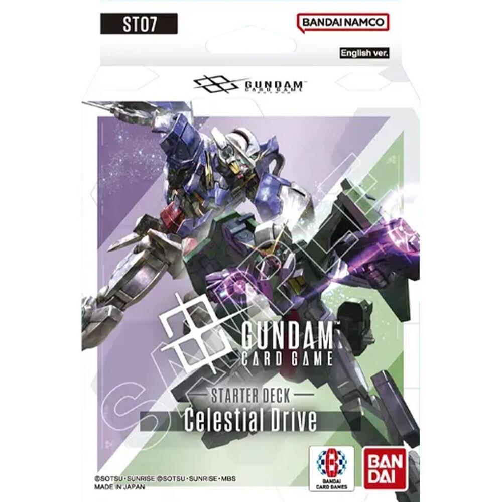 Gundam Card Game Starter Deck - Celestial Drive (ST07) - 50 Cards - Presale Ships 01/16/2026