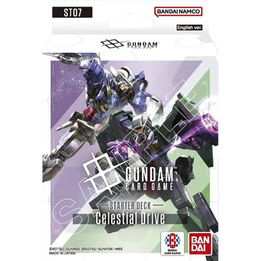 Gundam Card Game Starter Deck - Celestial Drive (ST07) - 50 Cards - Presale Ships 01/16/2026