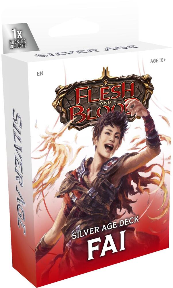 Flesh & Blood TCG Silver Age Chapter 2 Deck - Fai (Draconic Ninja) - 60 Cards