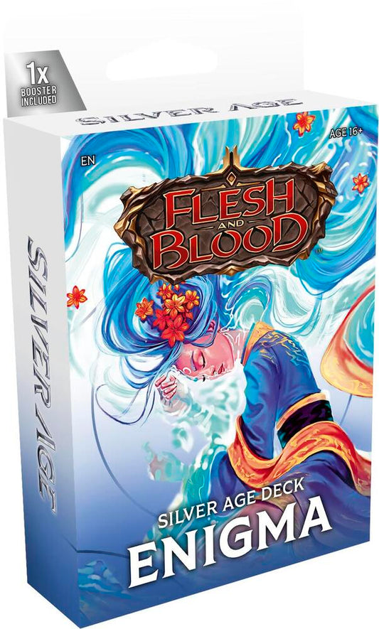 Flesh & Blood TCG Silver Age Chapter 2 Deck - Enigma (Mystic Illusionist) - 60 Cards - Presale Ships 02/13/2026