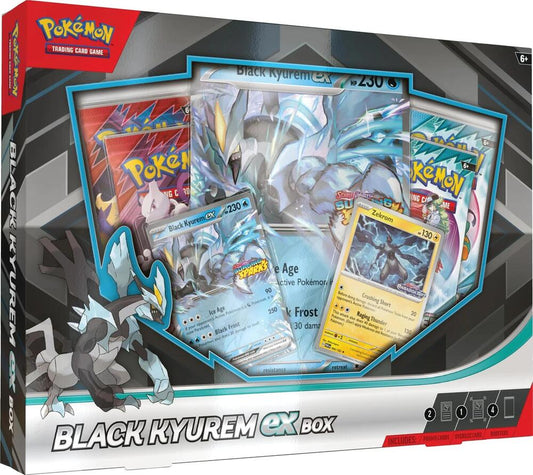 Pokemon TCG: Black Kyurem ex Box - 4 Packs, Promos
