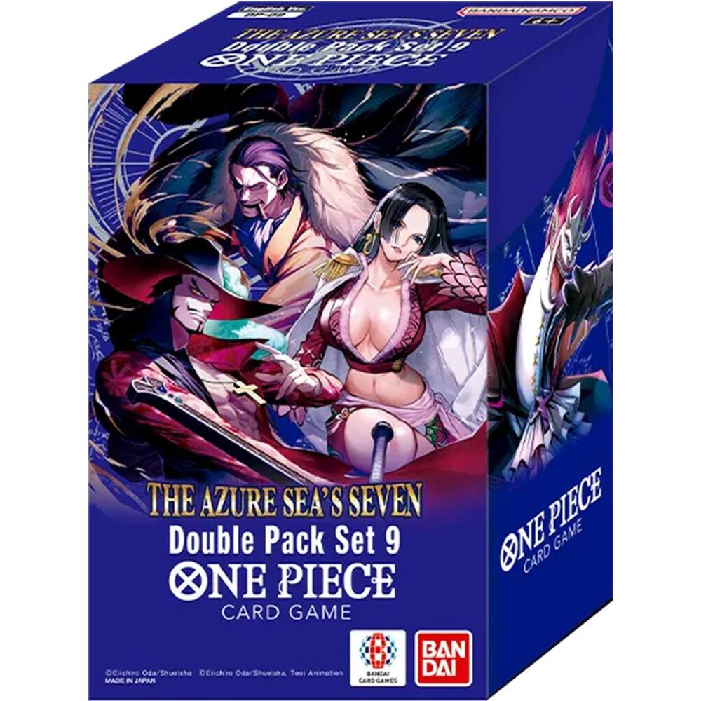 One Piece TCG: Double Pack Set Vol. 9 (DP-09) - The Azure Sea's Seven (2 Packs)