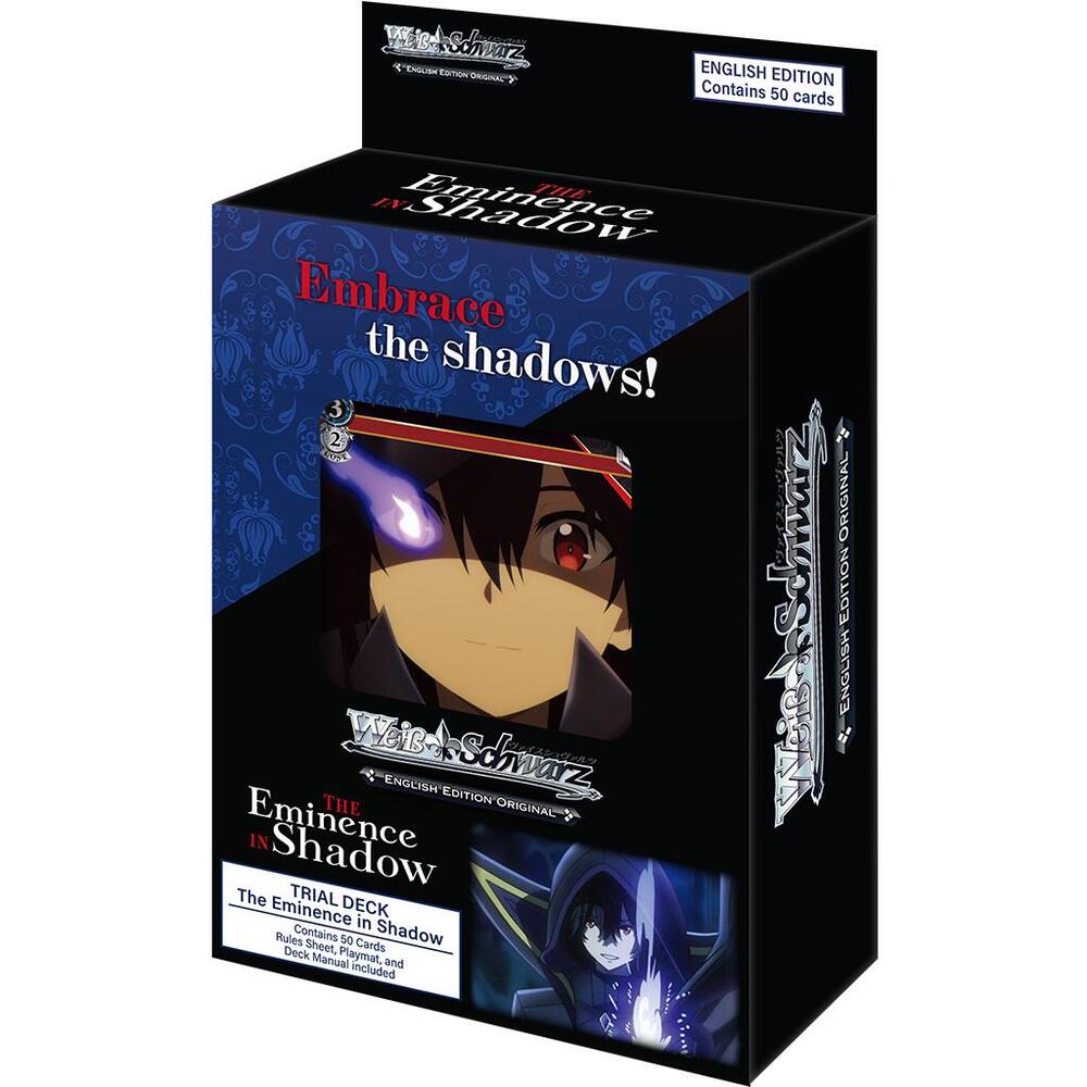 Weiss Schwarz: Eminence in Shadow (English) Trial Deck+