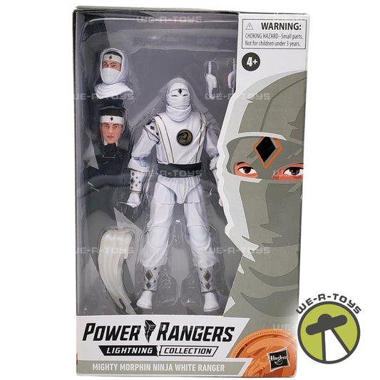 Power Rangers Lightning Collection Ninja White Ranger 6" Action Figure