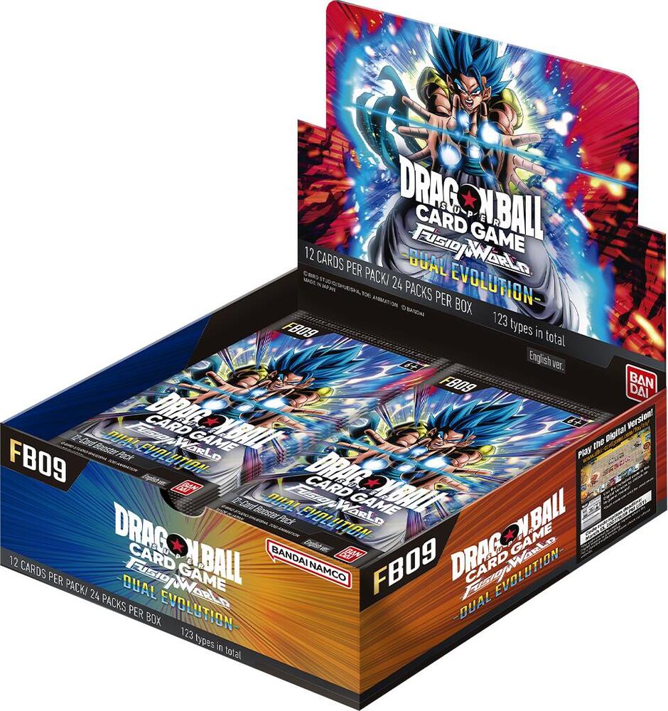 Dragon Ball Super: Fusion World Dual Evolution Booster Box (FB09) - 24 Packs - Presale Ships 03/20/2026