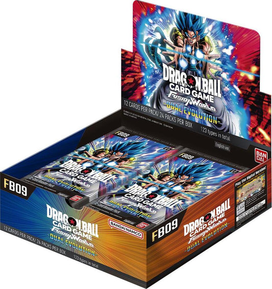 Dragon Ball Super: Fusion World Dual Evolution Booster Box (FB09) - 24 Packs - Presale Ships 03/20/2026