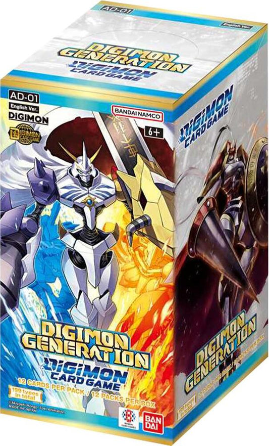 Digimon TCG: Advanced Booster Digimon Generation (AD-01) - 12 Packs