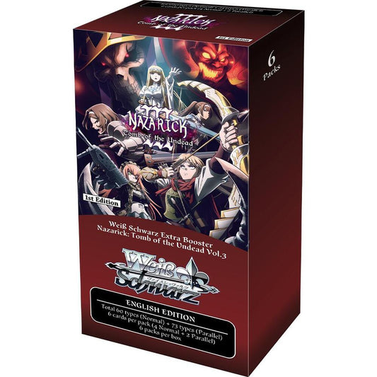 Weiss Schwarz Nazarick Tomb of the Undead Vol.3 Booster Box