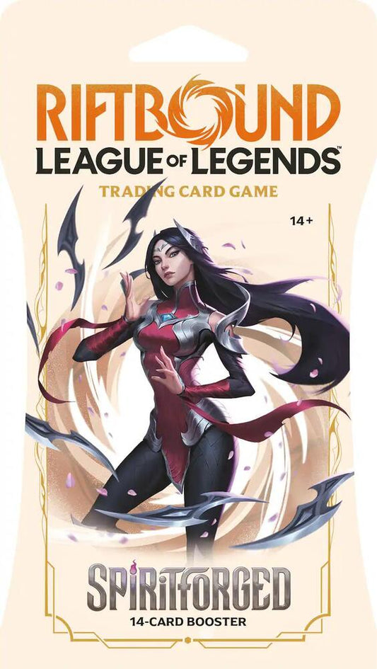 Riftbound TCG - League of Legends TCG: Spiritforged: Sleeved Booster Pack