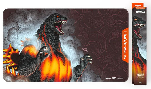 UVS Games: GODZILLA: REIGN OF KAIJU PLAYMAT - BURNING GODZILLA