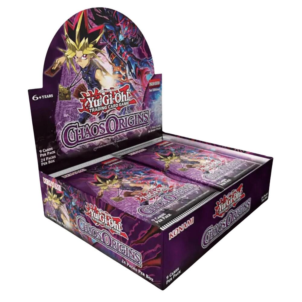 Yu-Gi-Oh! Chaos Origins Booster Box (1st Edition) - 24 Packs