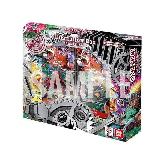 One Piece Card Game Illustration Box Vol. 8 (IB-08) - 4 Packs, Promos