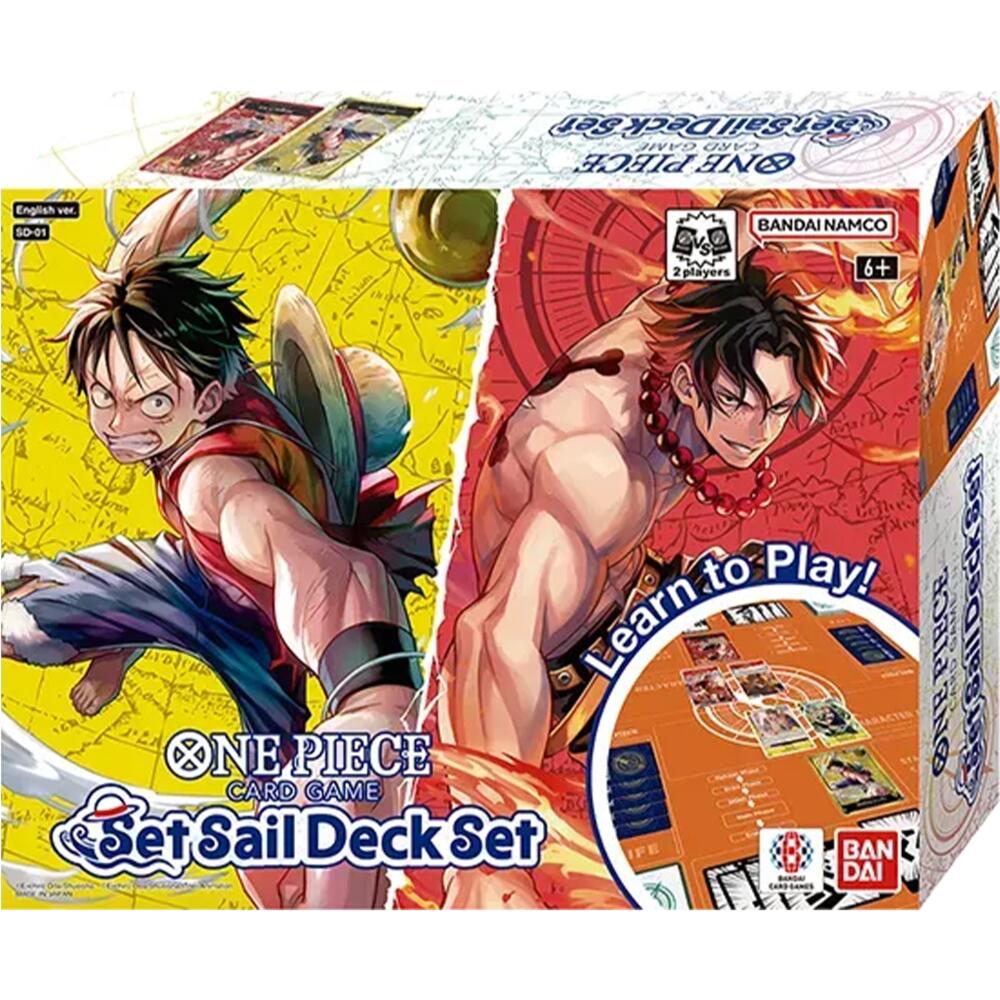 One Piece Card Game Set Sail Deck Set (SD-01)