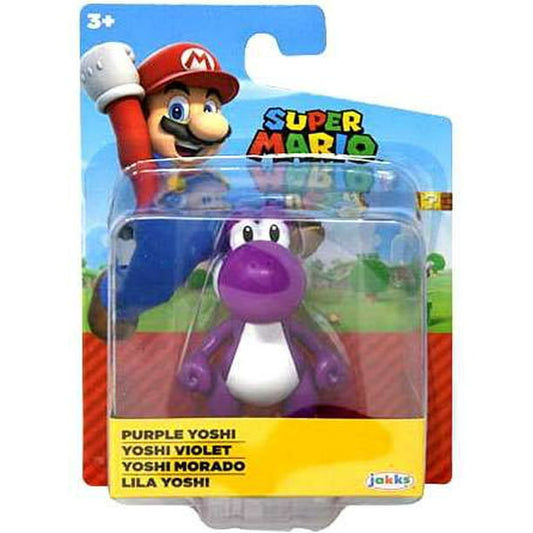 World of Nintendo Super Mario Purple Yoshi Mini Figure