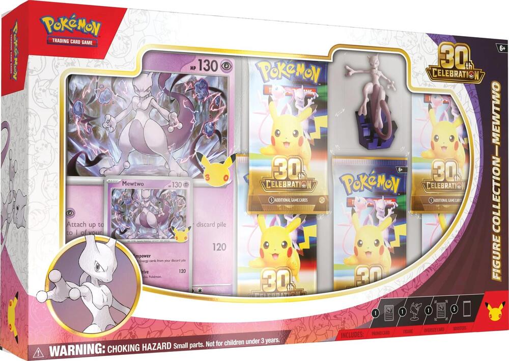 Pokemon TCG: 30th Celebration Figure Collection - Mewtwo - Presale Ships 11/06/2026