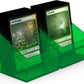 Ultimate Guard Boulder 100+ Clear, Deck Case for 100 Double-Sleeved TCG Cards, Emerald, Secure & Durable Storage for Trading Card Games, Transparent