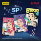 Kpop Demon Hunters-Collectible Trading Cards-Special Mini Edition, Series 1, 1 Pack, 3 Cards