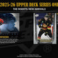 Upper Deck 2025-26 Series 1 Hockey Collector's Tin