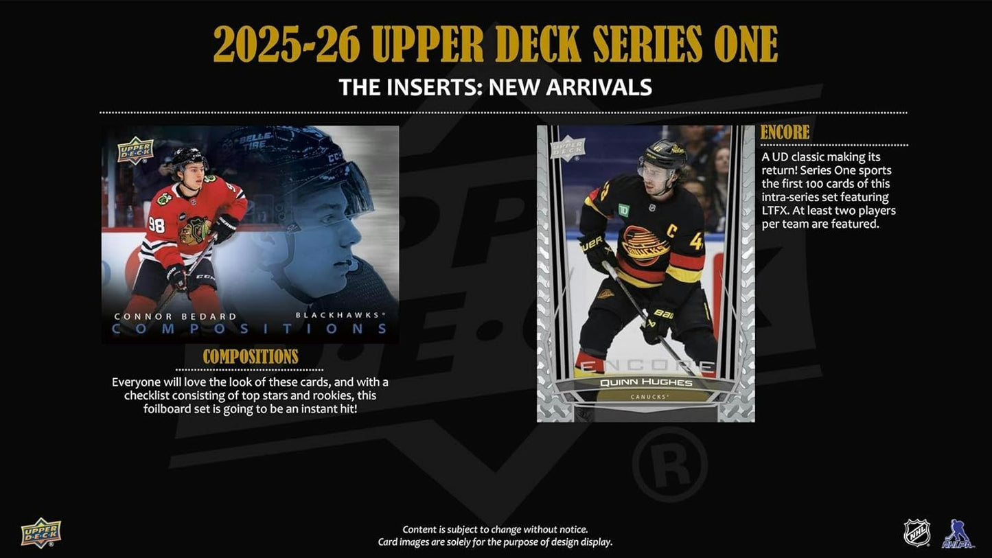 Upper Deck 2025-26 Series 1 Hockey Collector's Tin